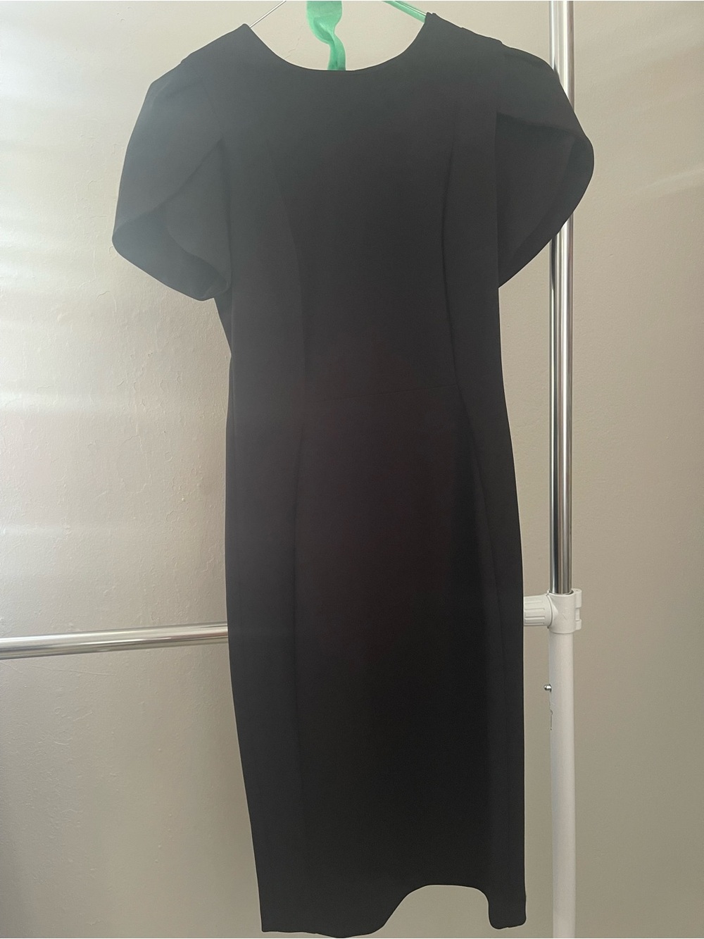 Calvin Klein Black Midi Sheath Dress